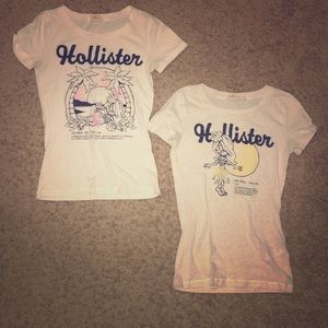 Lot of 2 hollister shirts
